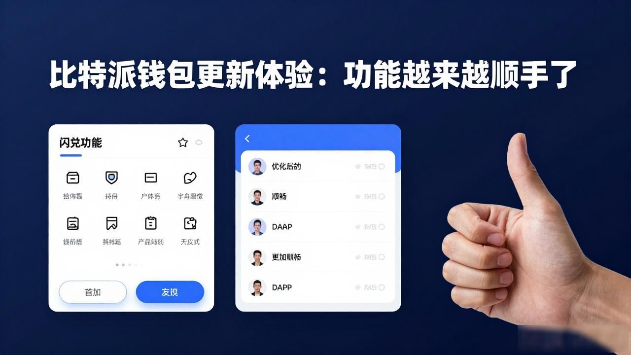 比特派钱包用户体验提升_比特派钱包功能迭代_比特派钱包网址的功能迭代与用户感受