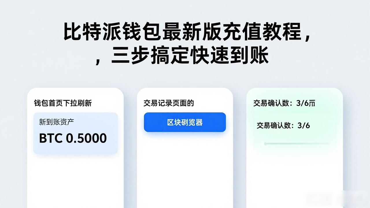 如何通过比特派钱包官网最新版进行快速充值?_比特派钱包USDT充值网络选择_比特派钱包官网最新版快速充值路径