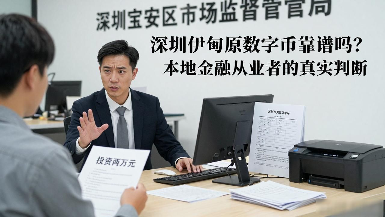 深圳伊甸原数字货币靠谱吗？本地金融从业者的真实判断