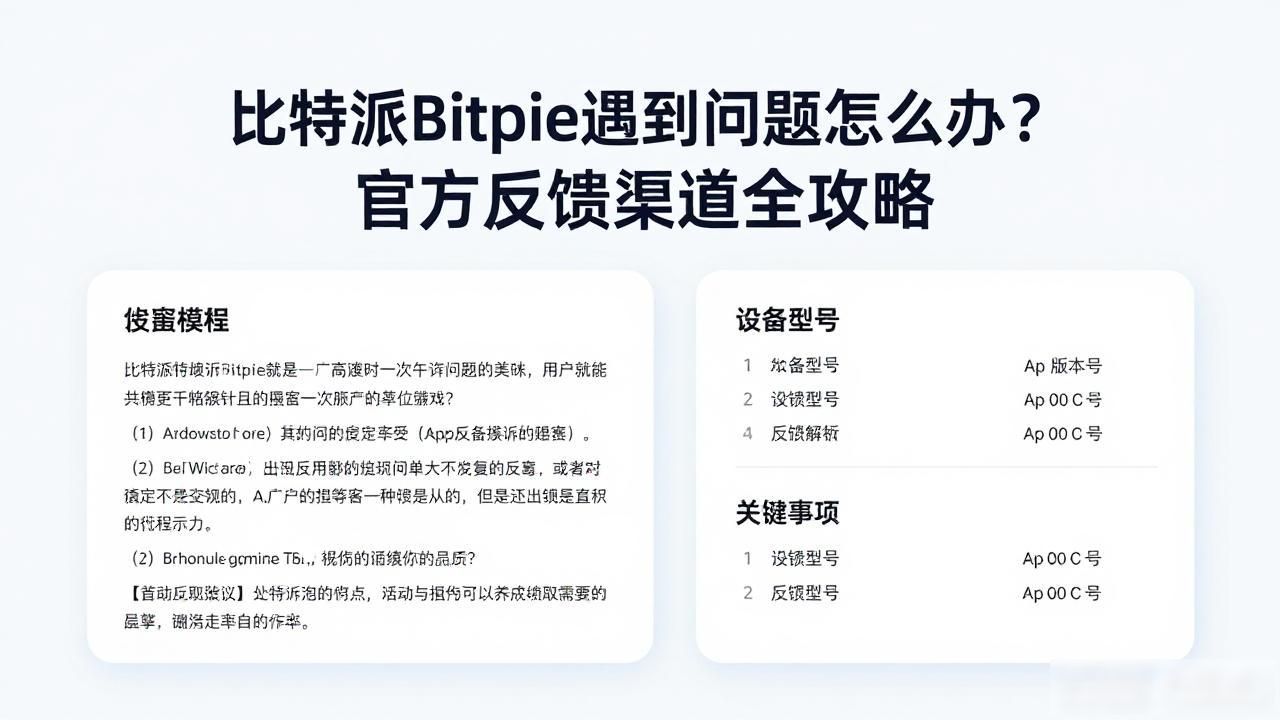 Bitpie钱包官方客服_比特派Bitpie使用教程:关注用户支持和反馈_Bitpie钱包助记词备份问题解决