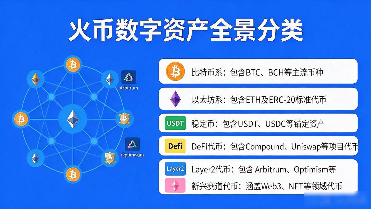 火币上有多少币种？一文看懂数字资产全景
