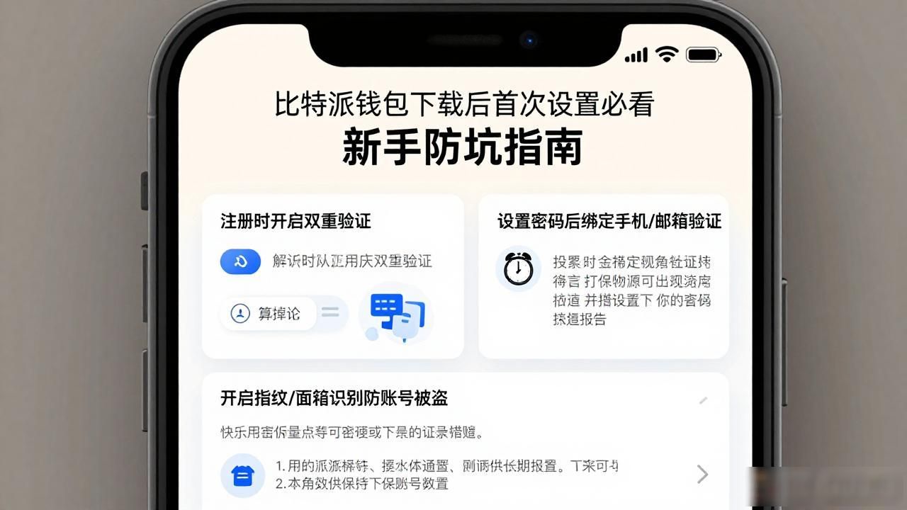 比特派钱包助记词备份_比特派钱包手机版下载后的首次设置注意事项_比特派钱包设置要点