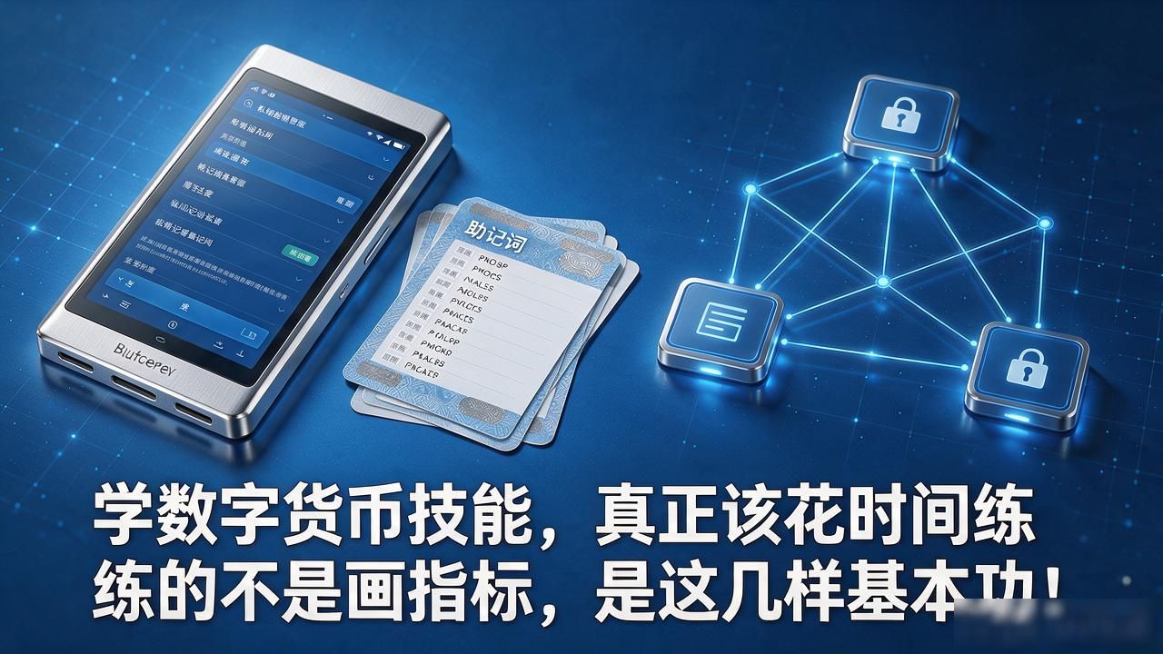 学数字货币技能，真正该花时间练的不是画指标，是这几样基本功