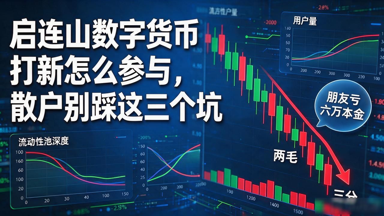 启连山数字货币打新怎么参与，散户别踩这三个坑