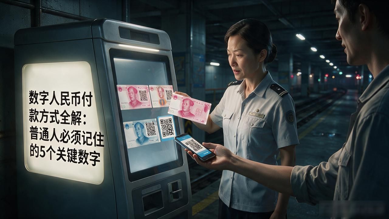 数字人民币付款方式全解：普通人必须记住的5个关键数字