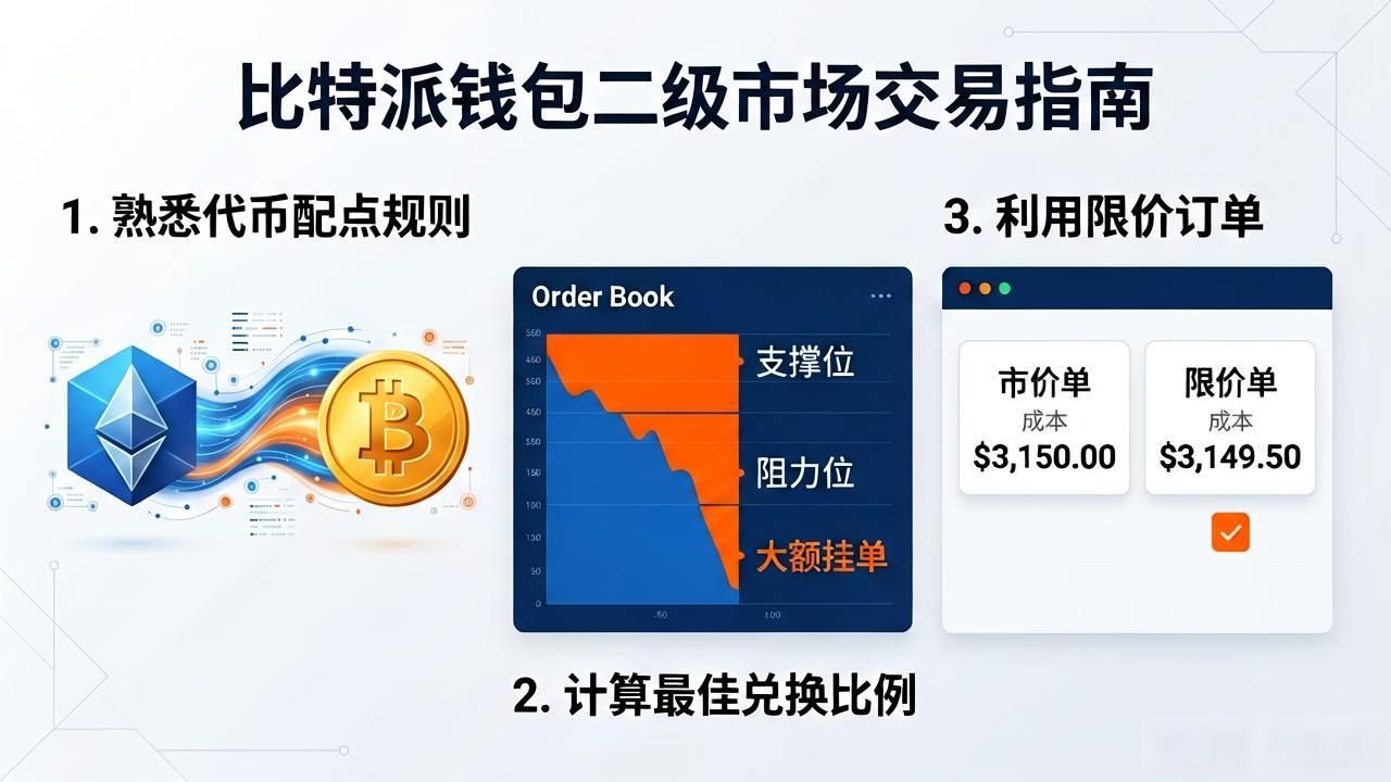 比特派钱包操作指南_如何通过比特派钱包参与二级市场?_币圈流动性