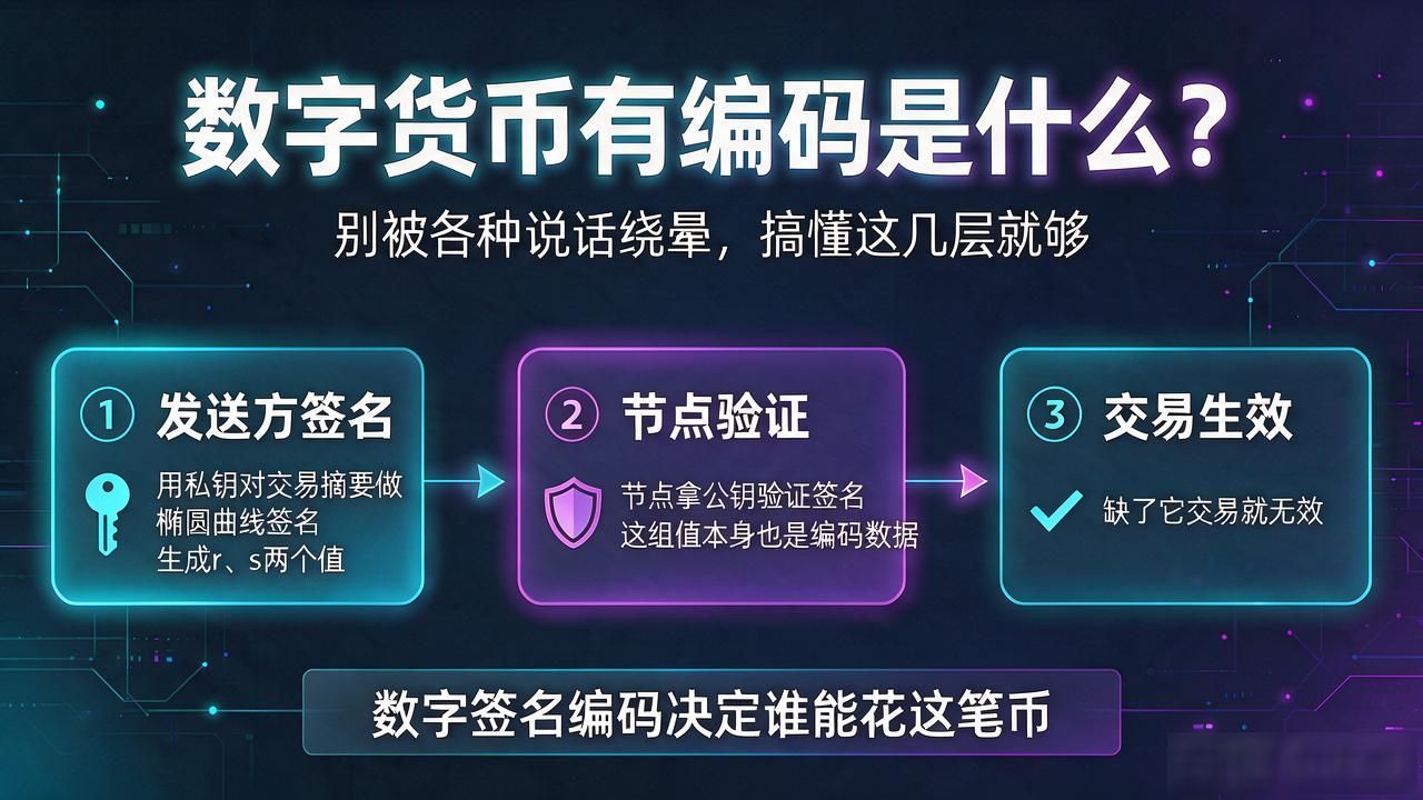 数字货币有编码是什么？别被各种说法绕晕，搞懂这几层就够