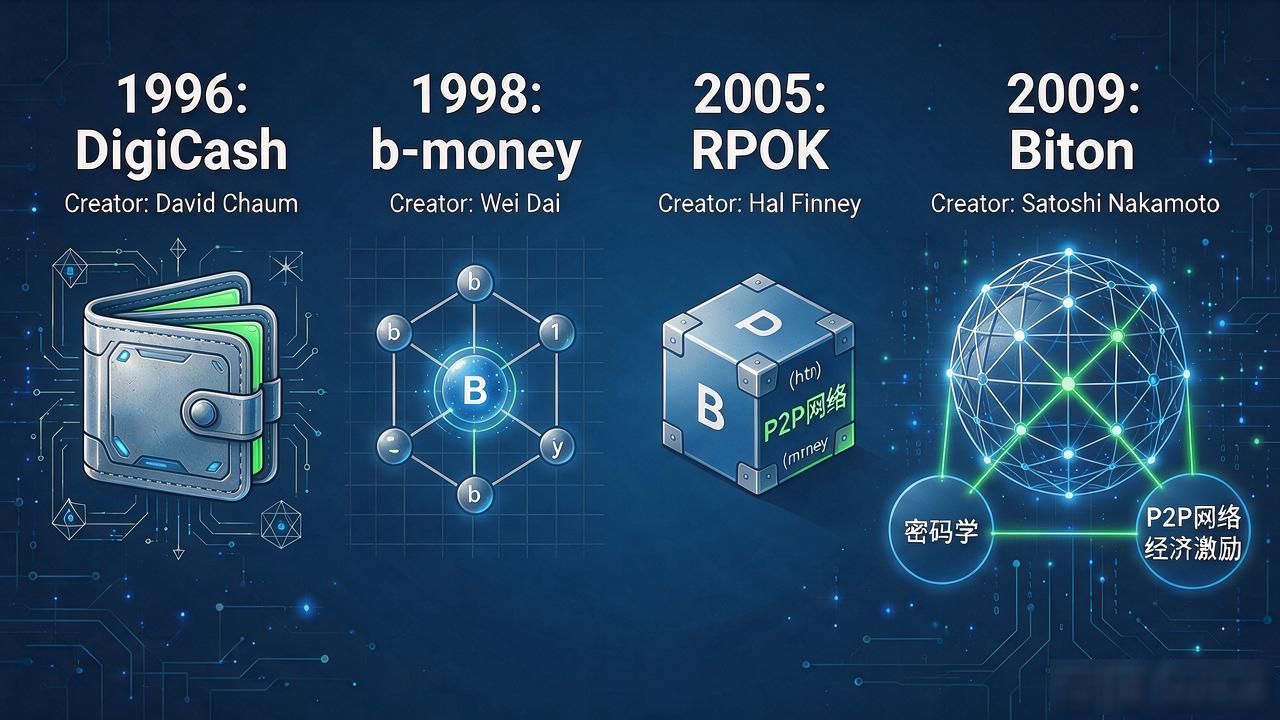 数字货币第一枚是什么？最早不是比特币，1996年有人先试过了