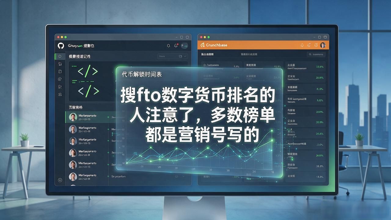 搜fto数字货币排名的人注意了，多数榜单都是营销号写的