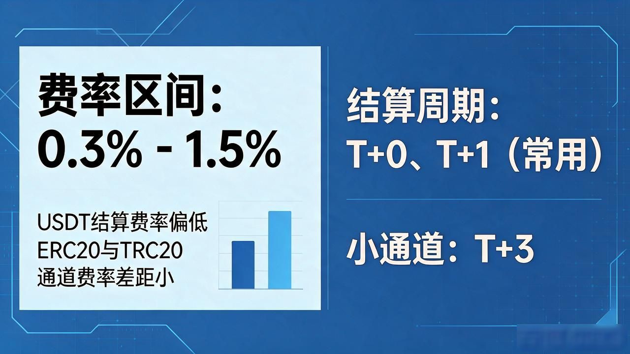 数字货币支付通道招商合作，商家最该搞懂的门槛、费率和结算周期