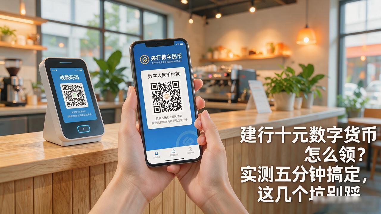 建行十元数字货币怎么领？实测五分钟搞定，这几个坑别踩