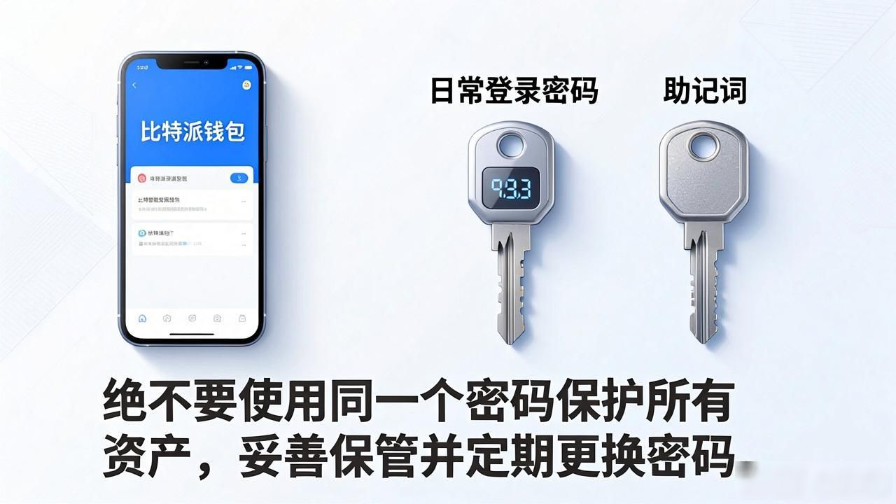 比特派钱包安全密码设置_比特派钱包密码与助记词保管_如何在比特派钱包下载中设置安全密码？