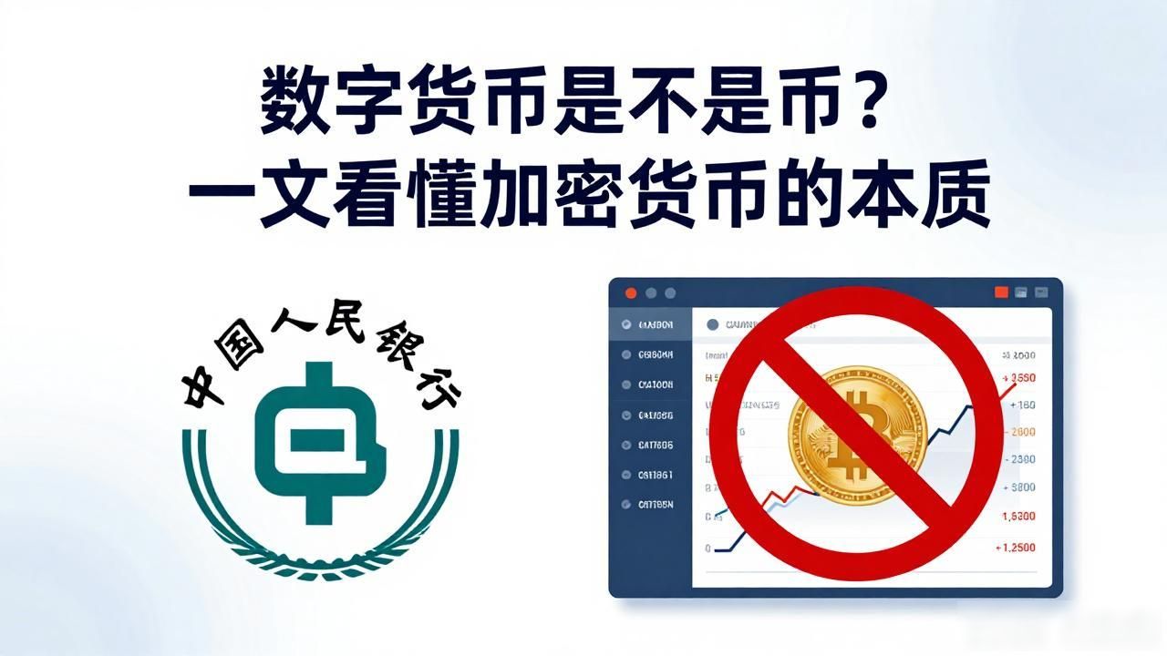 数字货币是不是币？一文看懂加密货币的本质