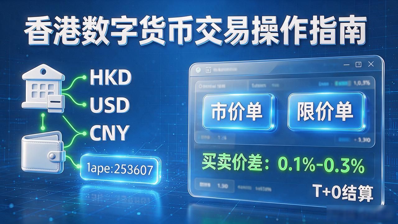 香港交易数字货币怎么操作？开户到提币全流程拆解