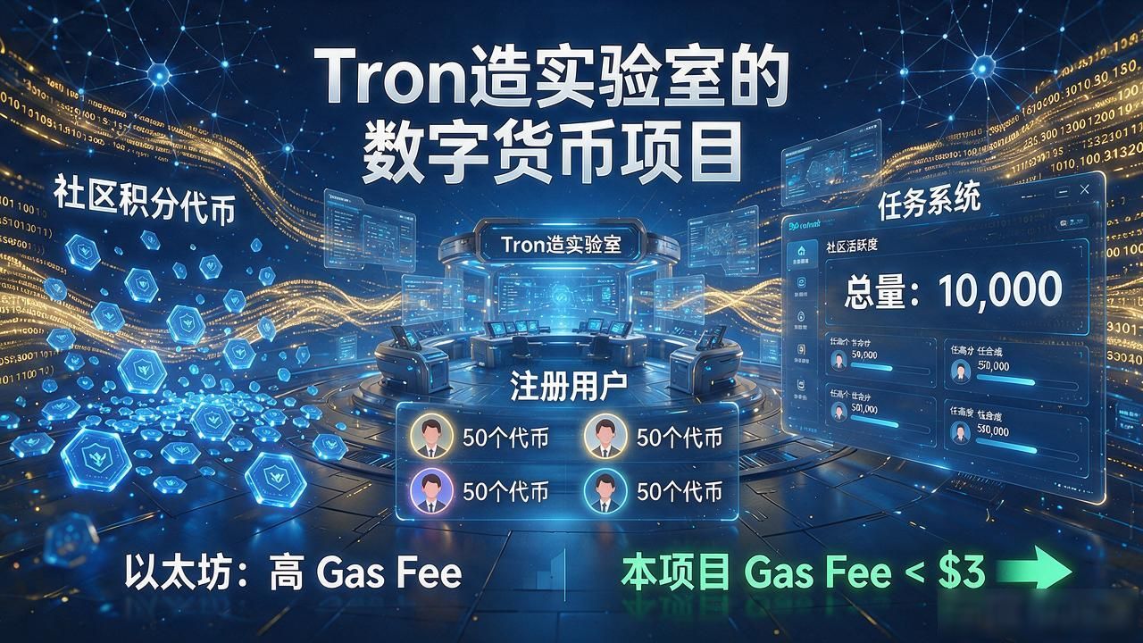 tron造实验室的数字货币项目，普通人真正需要搞懂的几件事