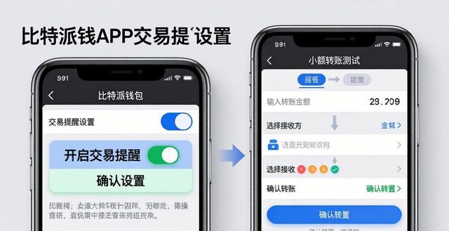 比特派钱包5.2交易提醒设置教程