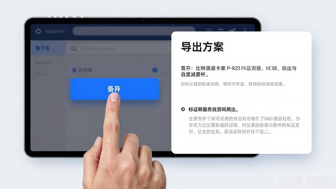 如何在比特派官方网站上进行数据导出?_助记词私钥导出流程_备份私钥去中心化钱包