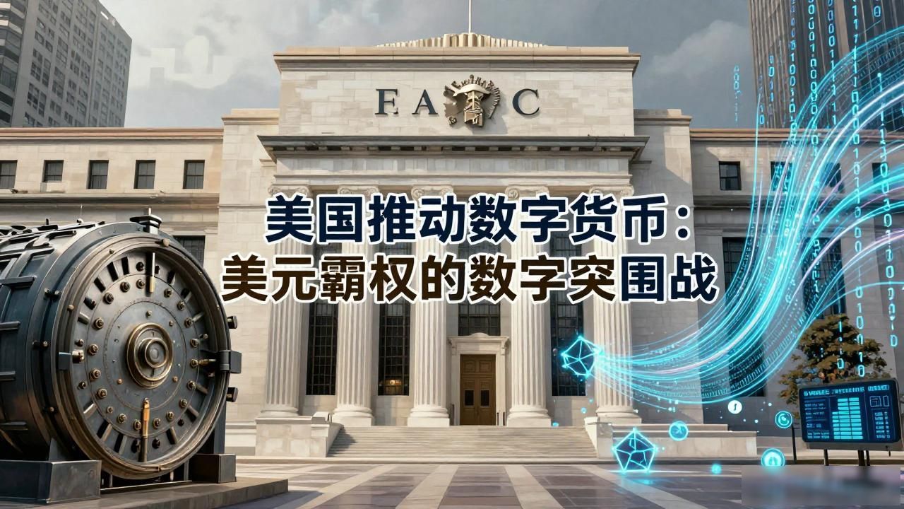 美国推动数字货币：美元霸权的数字突围战