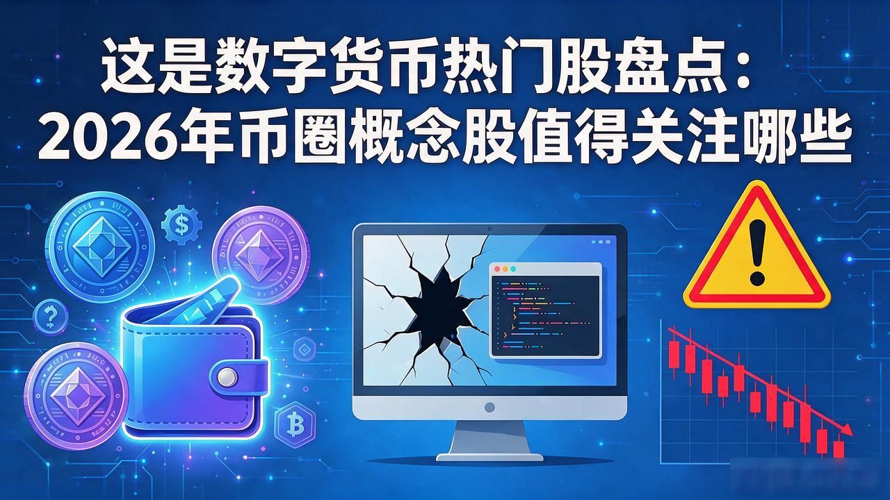 这是数字货币热门股盘点：2026年币圈概念股值得关注哪些