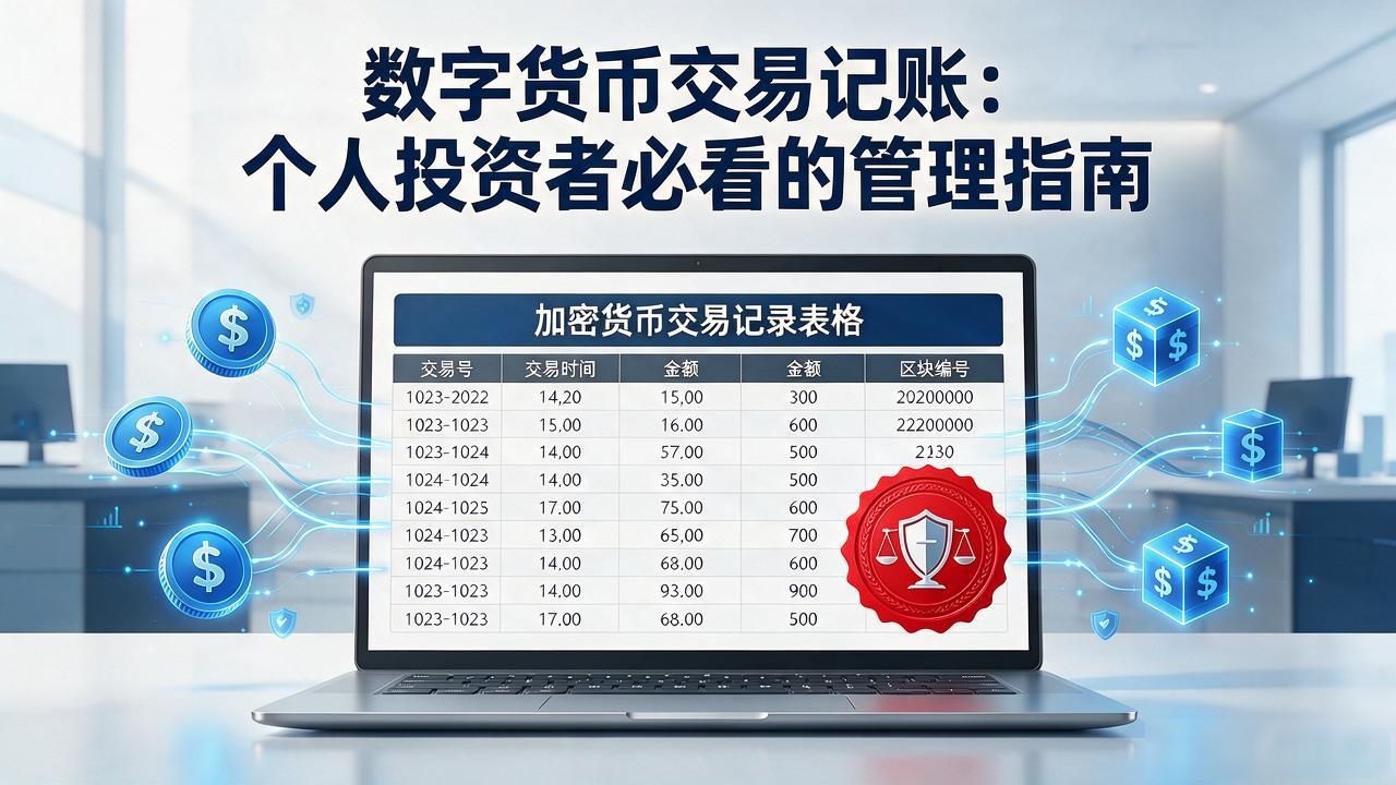 数字货币交易记账：个人投资者必看的管理指南