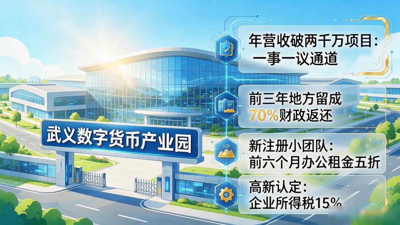 武义数字货币产业园入驻攻略：政策、配套、产业方向一次讲明白