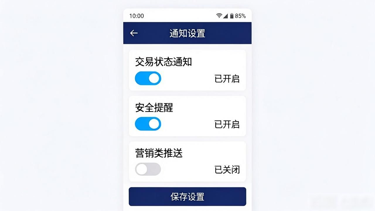 比特派钱包APP消息提醒设置_如何开启比特派通知权限_如何在比特派最新钱包app下载中设置通知