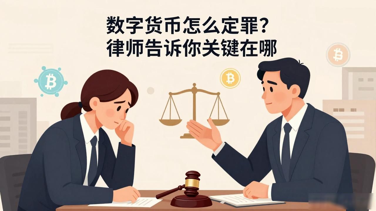 数字货币怎么定罪？律师告诉你关键在哪