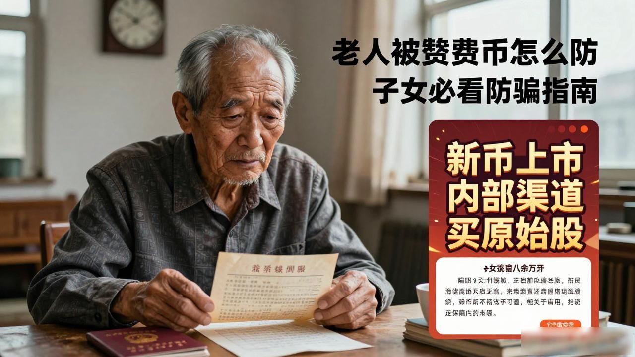 老人被数字货币诈骗怎么防？子女必看防骗指南