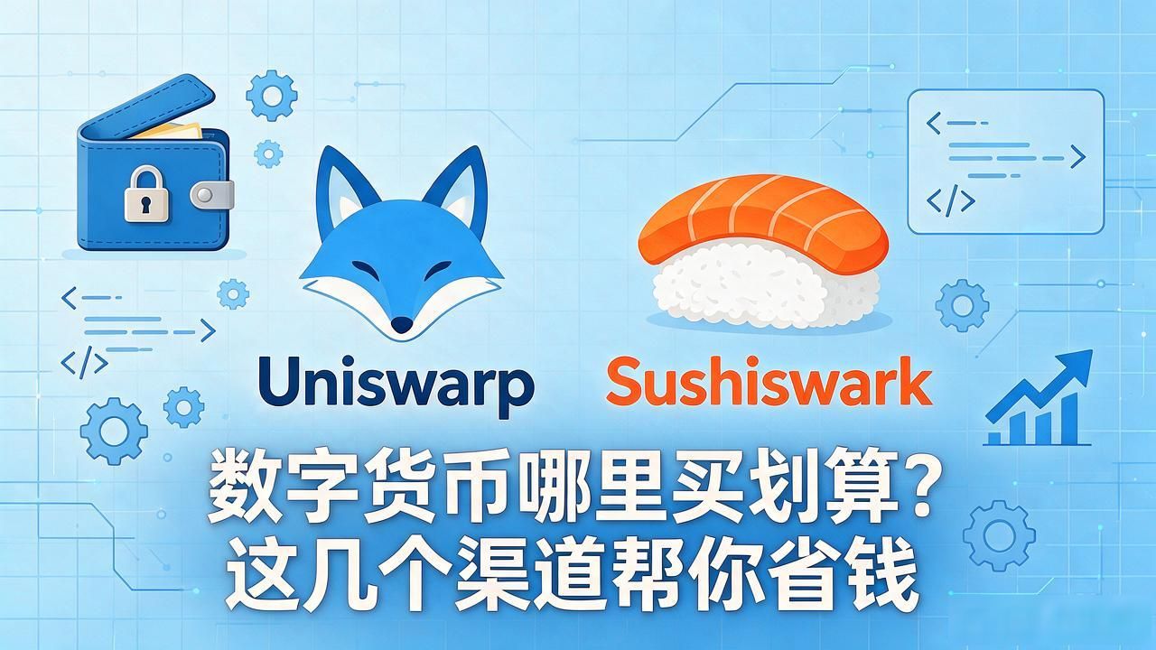 数字货币哪里买划算？这几个渠道帮你省钱
