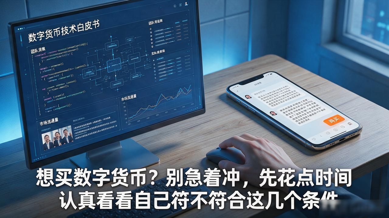 想买数字货币？别急着冲，先花点时间认真看看自己符不符合这几个条件
