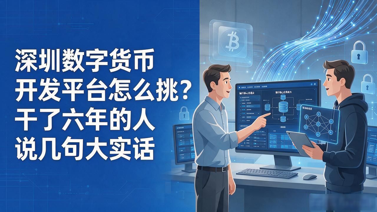 深圳数字货币开发平台怎么挑？干了六年的人说几句大实话