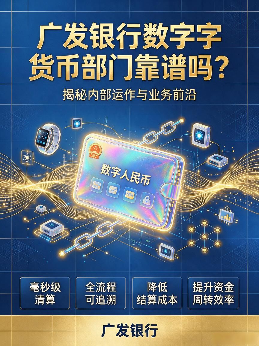 广发银行数字货币部门靠谱吗？揭秘内部运作与业务前沿