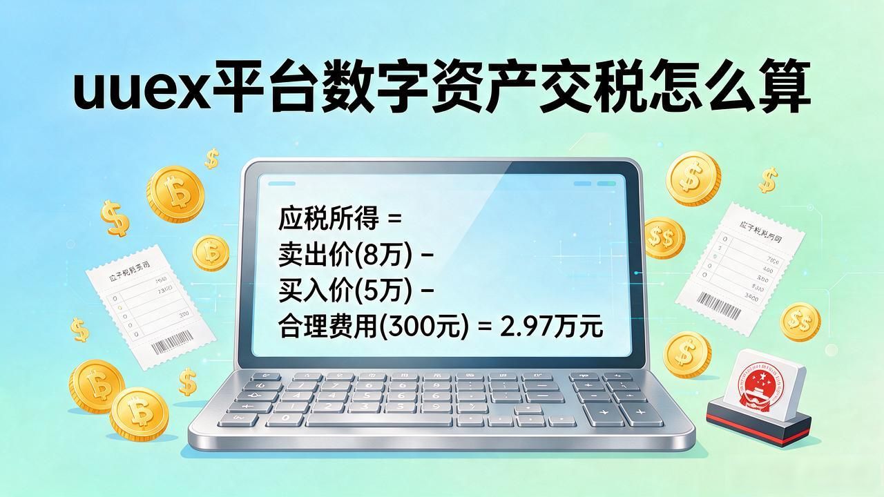 uuex平台数字交易货币交税怎么算？税率、申报一步到位