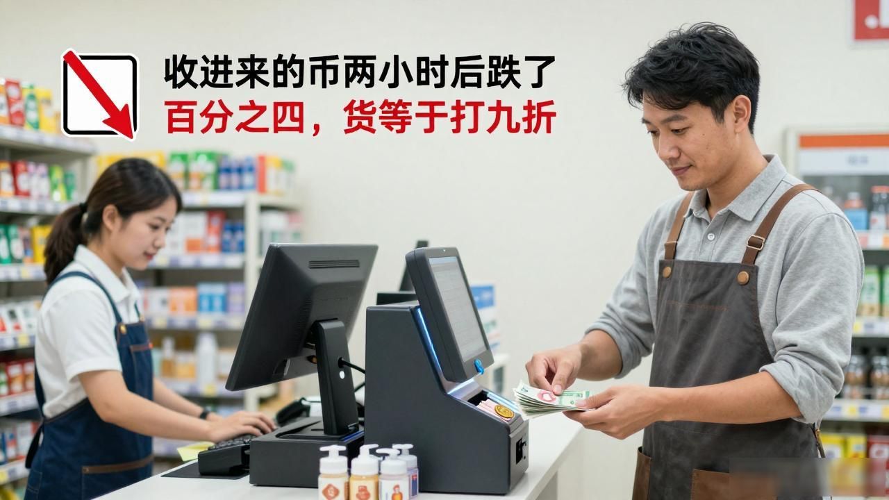 商户使用数字货币收款到底值不值，开三年便利店的我说几句实话