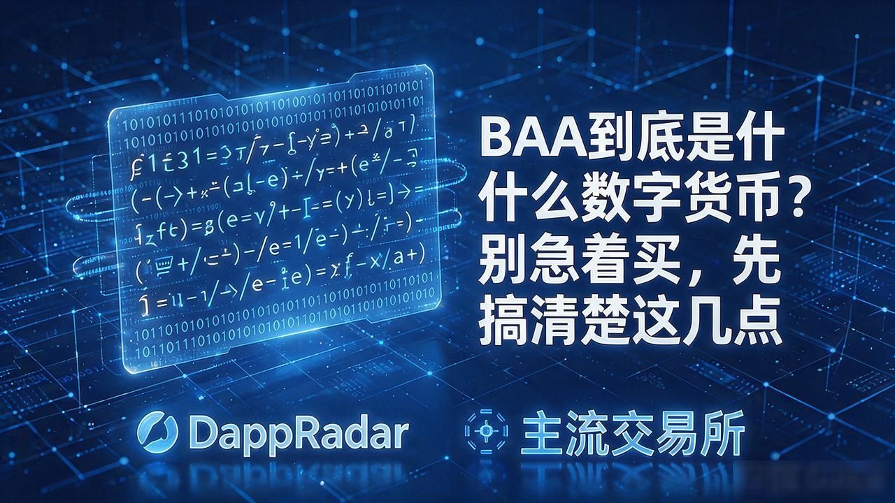 BAA到底是什么数字货币？别急着买，先搞清楚这几点
