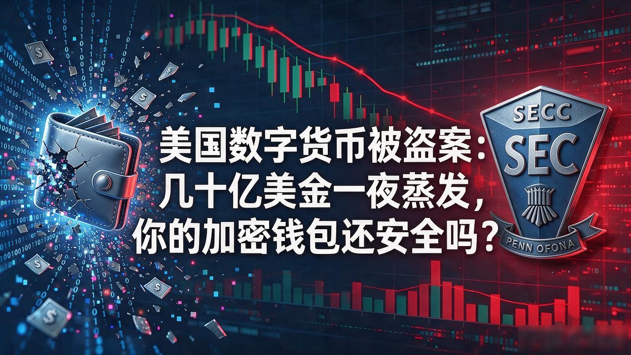 美国数字货币被盗案：几十亿美金一夜蒸发，你的加密钱包还安全吗