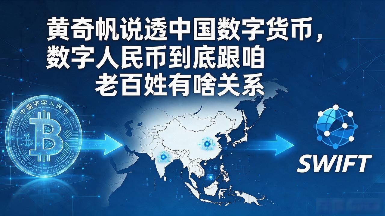 黄奇帆说透中国数字货币，数字人民币到底跟咱老百姓有啥关系