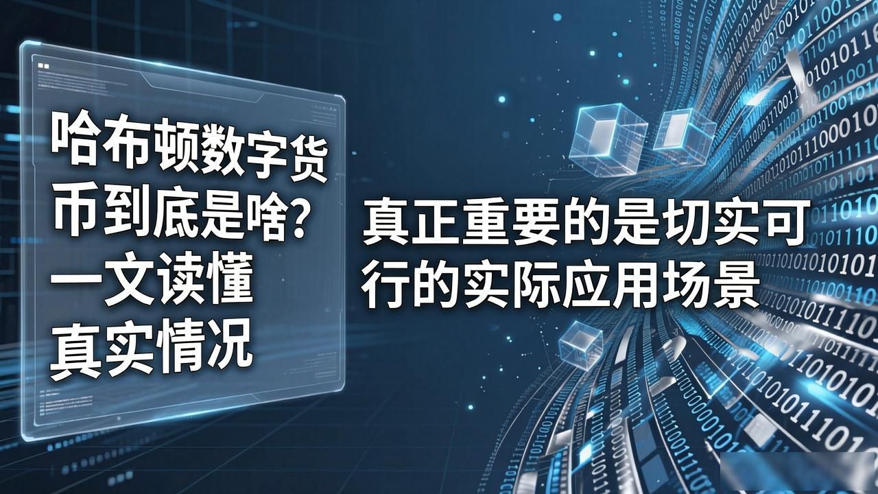 哈布顿数字货币_哈布顿数字货币项目实际应用场景_哈布顿数字货币真实看法分享