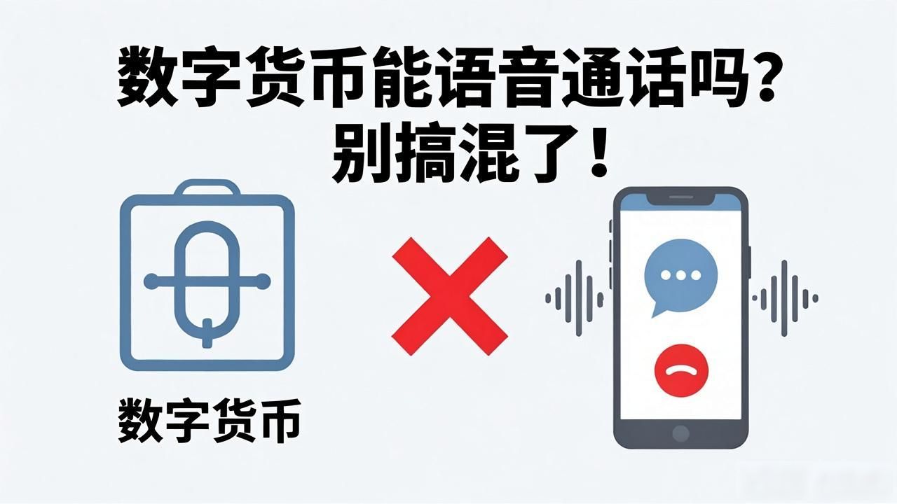 数字货币能语音通话吗_数字货币和语音通话的区别_数字货币不具备语音通话功能的原因