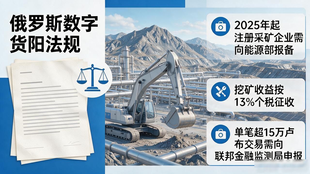 俄罗斯数字货币法规全解读：加密币在俄到底能不能用、怎么合规