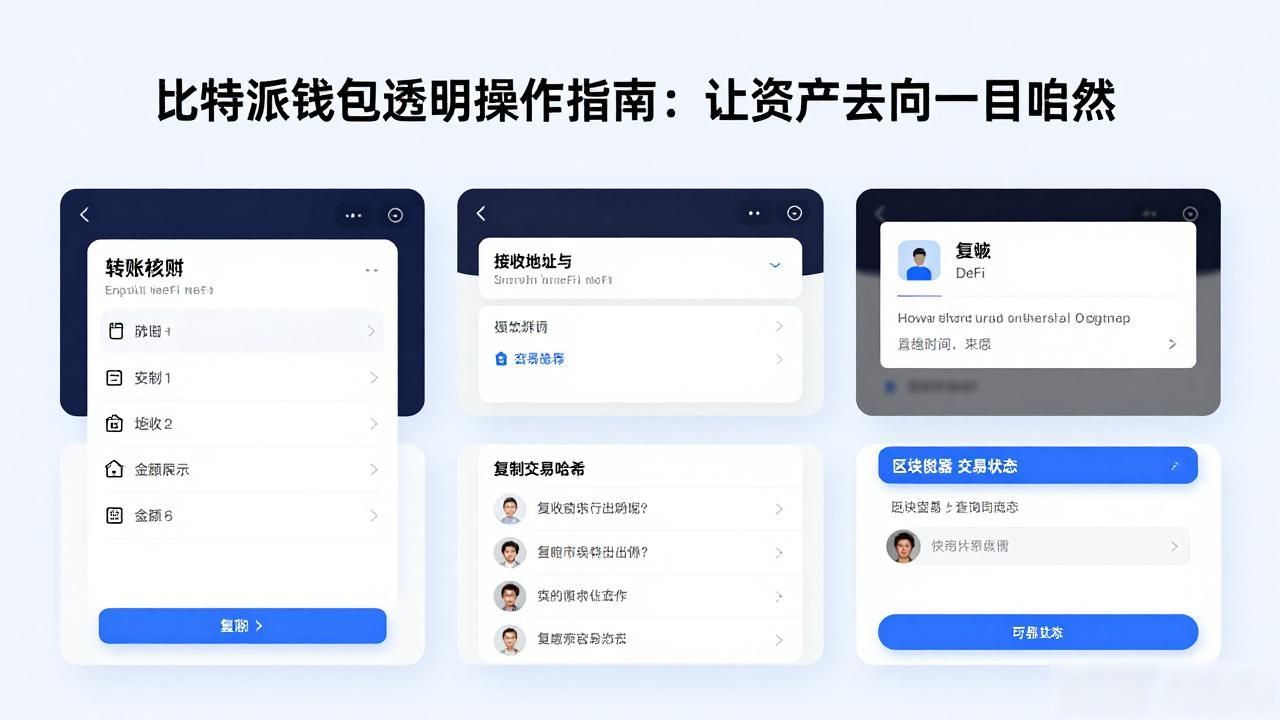 如何通过比特派Bitpie使用教程实现透明度_比特派追踪资金流向_比特派钱包链上数据展示