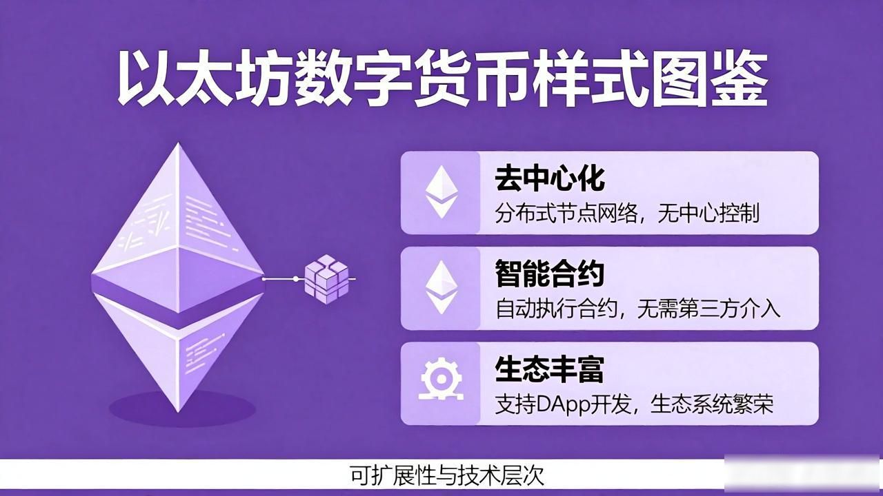 数字货币样式图文并茂_数字货币的视觉样式盘点_比特币以太坊稳定币外观设计