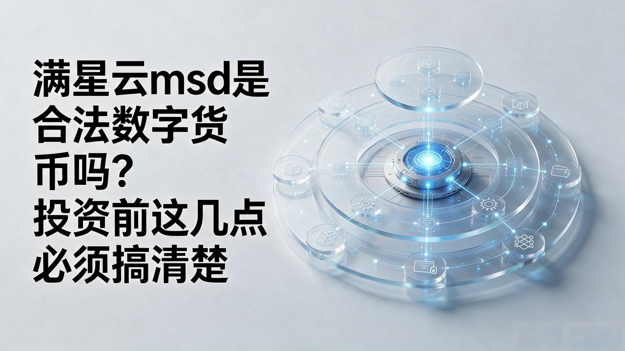 满星云msd是合法数字货币吗？投资前这几点必须搞清楚