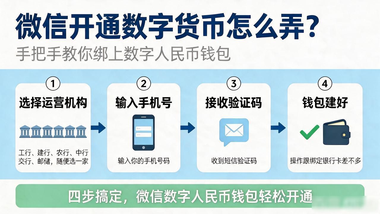 数字人民币开通教程_微信数字人民币使用方法_微信如何开通数字货币