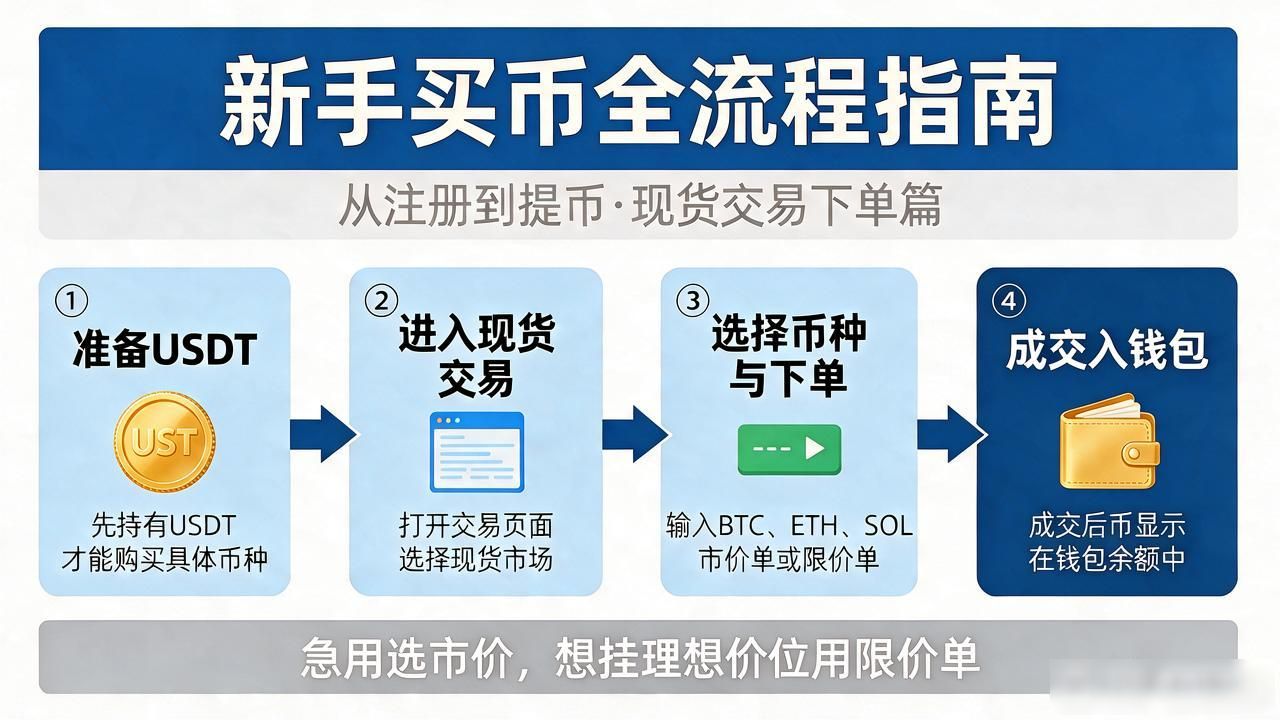 数字货币加密币怎么买_主流加密币交易所选择指南_数字货币新手入门操作流程