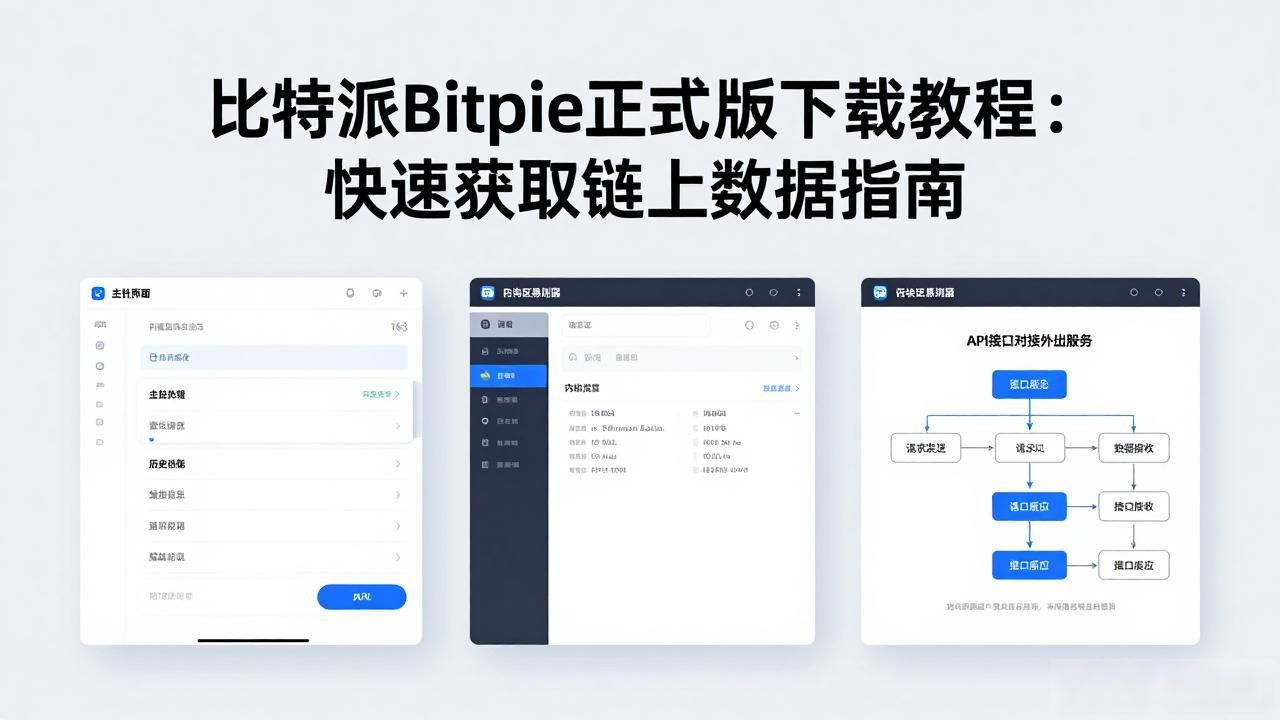 如何通过比特派Bitpie正式版下载获取数据_比特派官方下载与数据交互_获取比特派链上数据