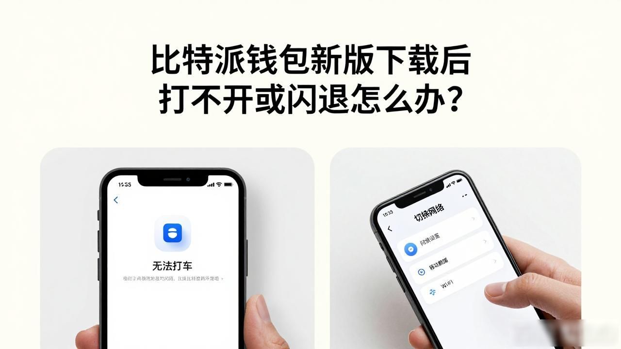 比特派钱包闪退卡顿清除缓存数据_比特派钱包加载失败网络环境检查_下载比特派钱包最新版本后遇到问题的解决方案