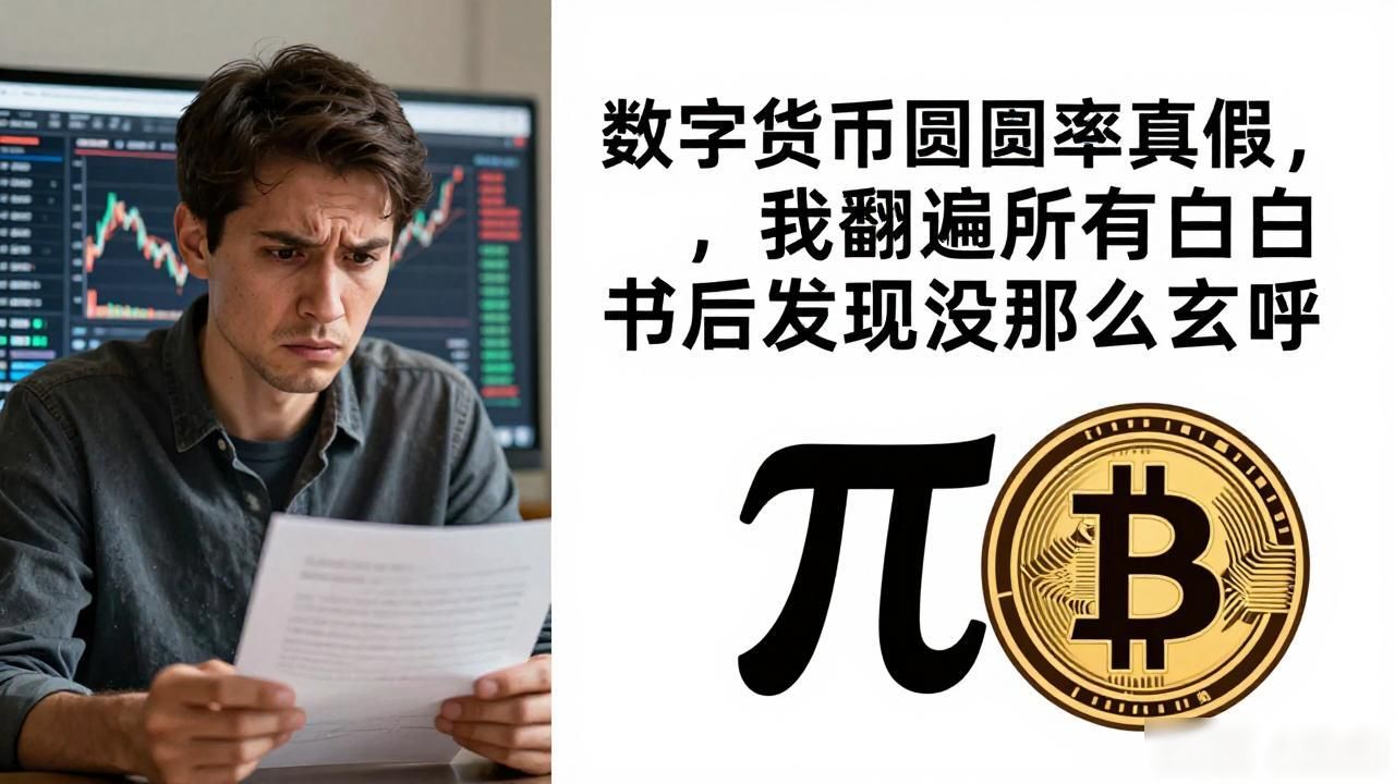 数字货币圆周率真假，我翻遍所有白皮书后发现没那么玄乎