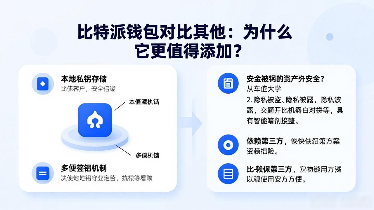 加密资产管理_对比其他钱包:比特派钱包的添加优势_比特派钱包