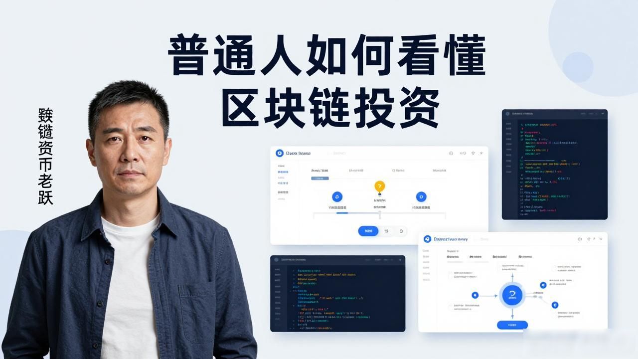 数字货币老跃：普通人如何看懂区块链投资